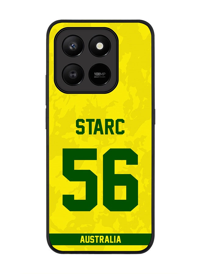 For Honor X7d 4G / X7d 5G / 400 Smart Case,Slim fit Camera Protection, Shockproof Thin Phone cover  - Australia Mitchell Starc, Jersey No 56